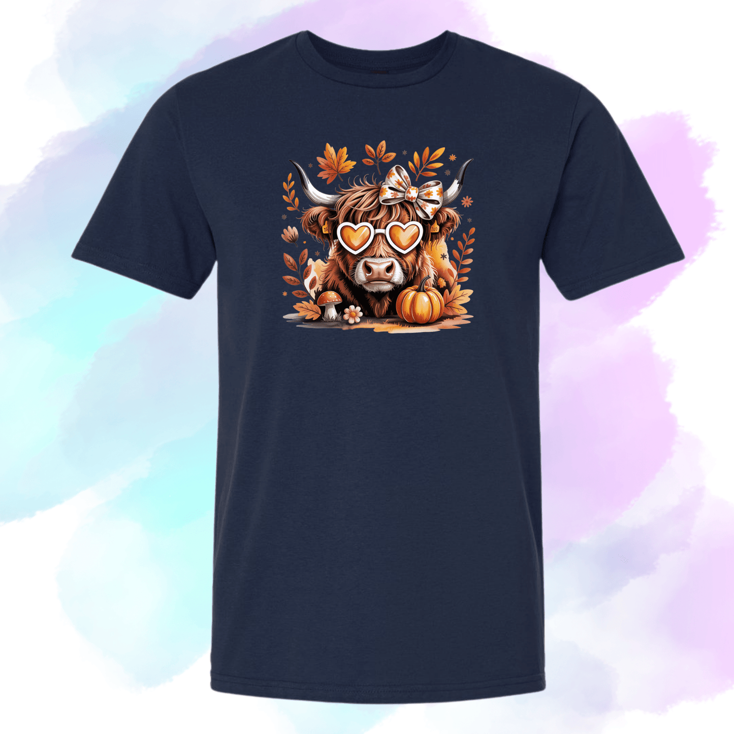Autumn Heifer Heart Shades Tee - InkDura