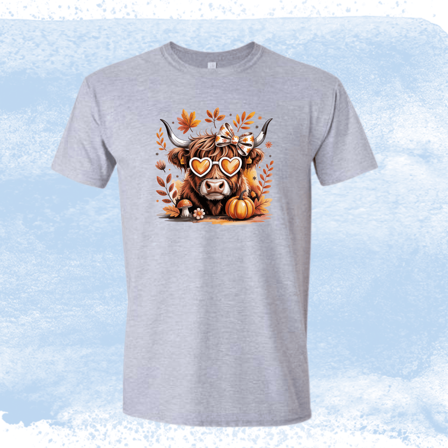 Autumn Heifer Heart Shades Tee - InkDura