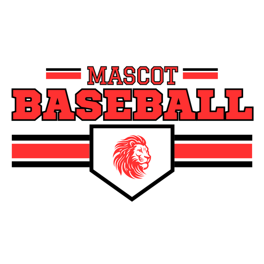 Baseball Base Mascot Team Shirt (Baseball 3) - InkDura