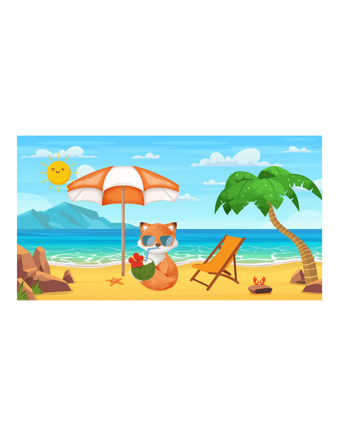 Beach Fox (Summer 1) - InkDura