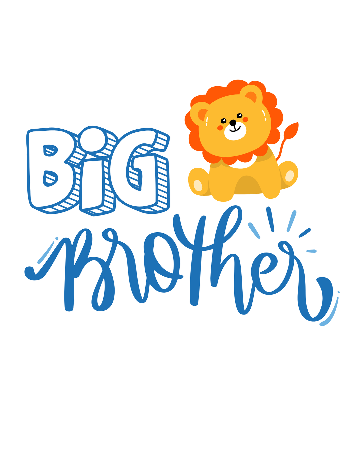 Big Brother Lion(Family 3) - InkDura