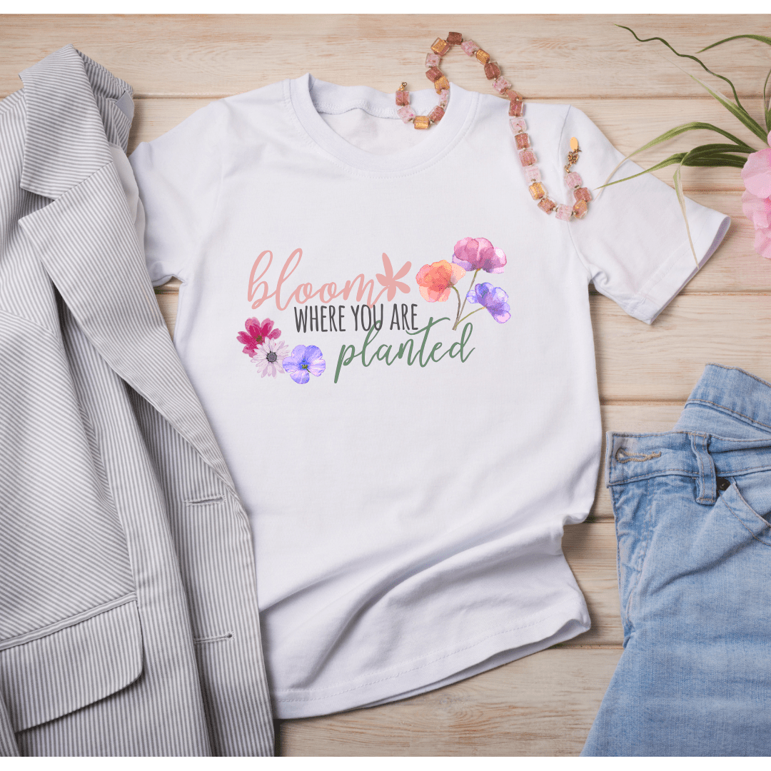 Bloom Where You are Planted (Inspirational 1) - InkDura