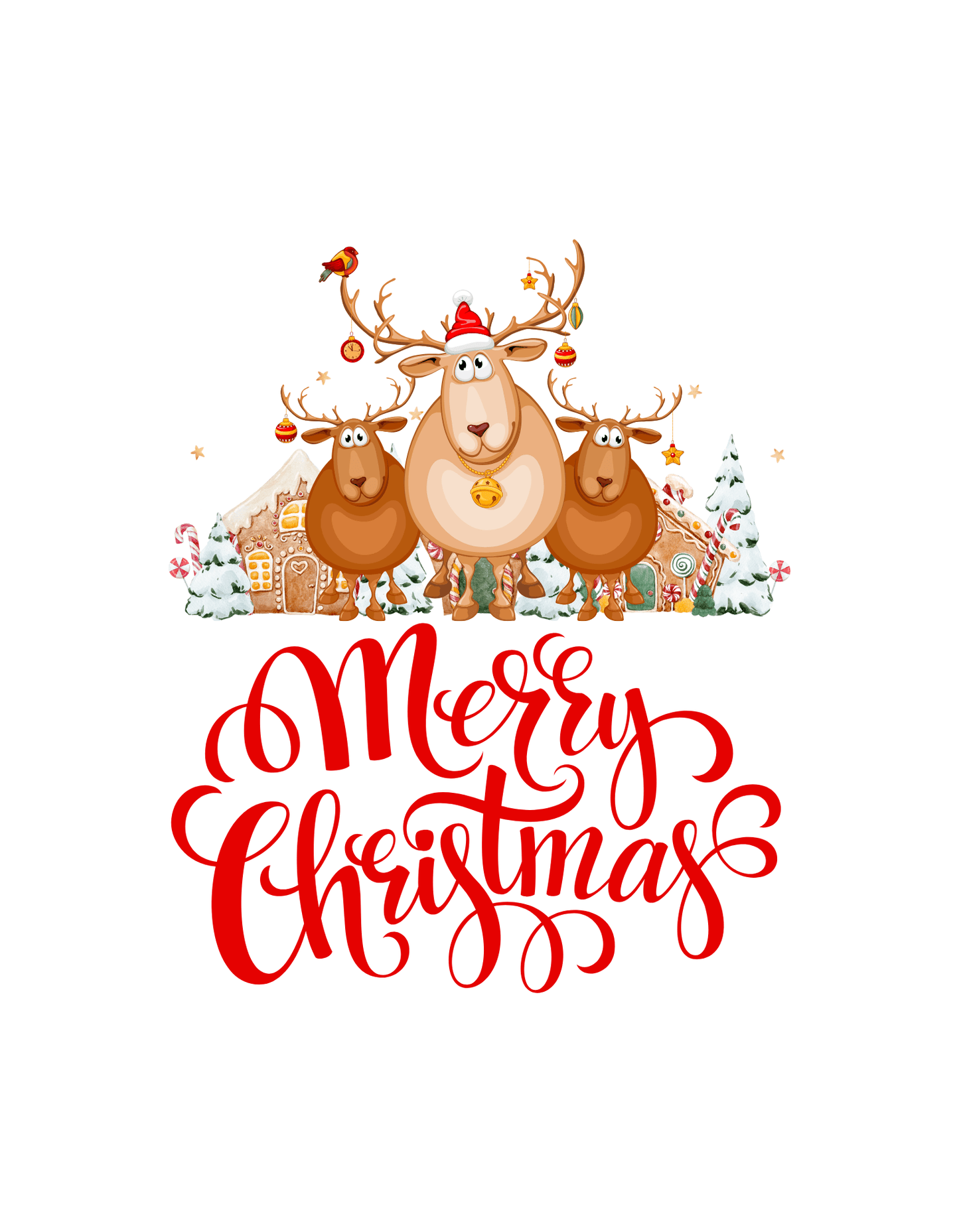 Christmas Reindeer (Christmas 6) - InkDura