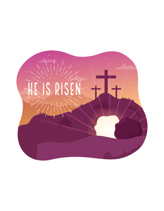 Cross On Hill (Easter 7) - InkDura