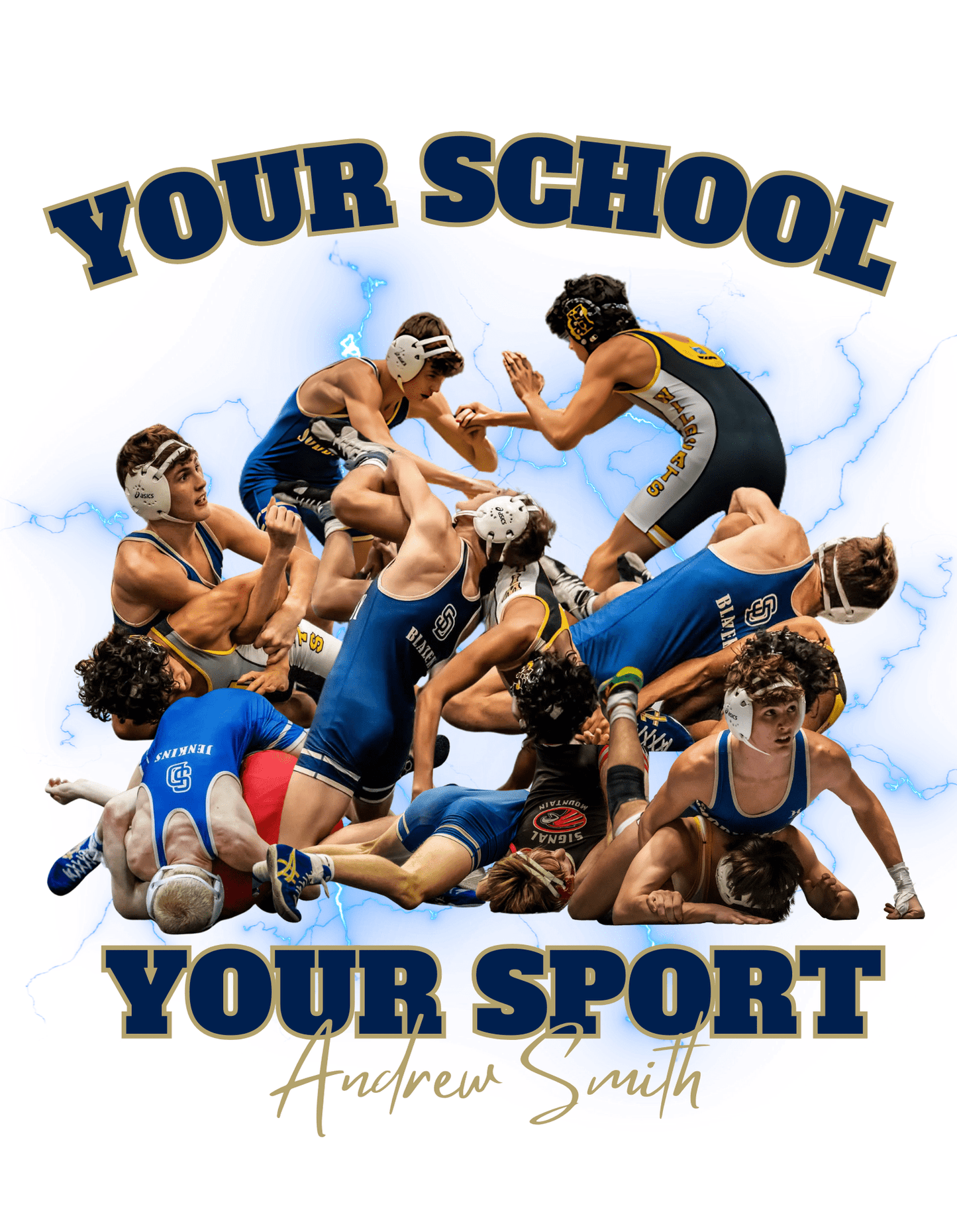 Custom Athlete Tribute T-Shirt: Celebrate Your Champion! - InkDura