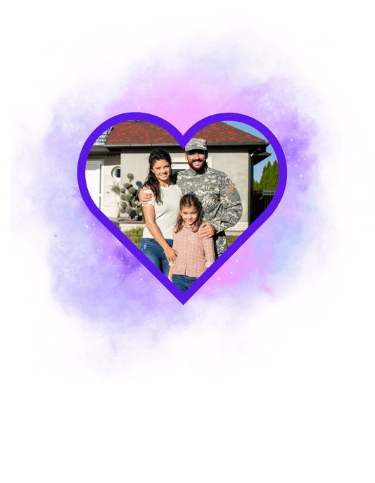 Custom Heart Photo Puprle/Pink (Purple Up 5) - InkDura