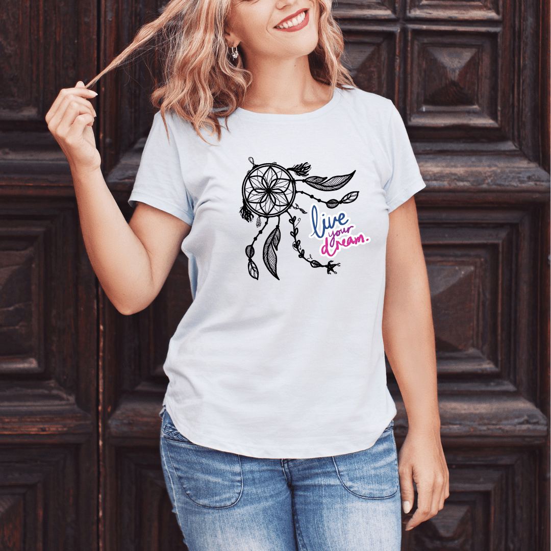 Dreamcatcher Live Your Dream (Inspirational 11) - InkDura