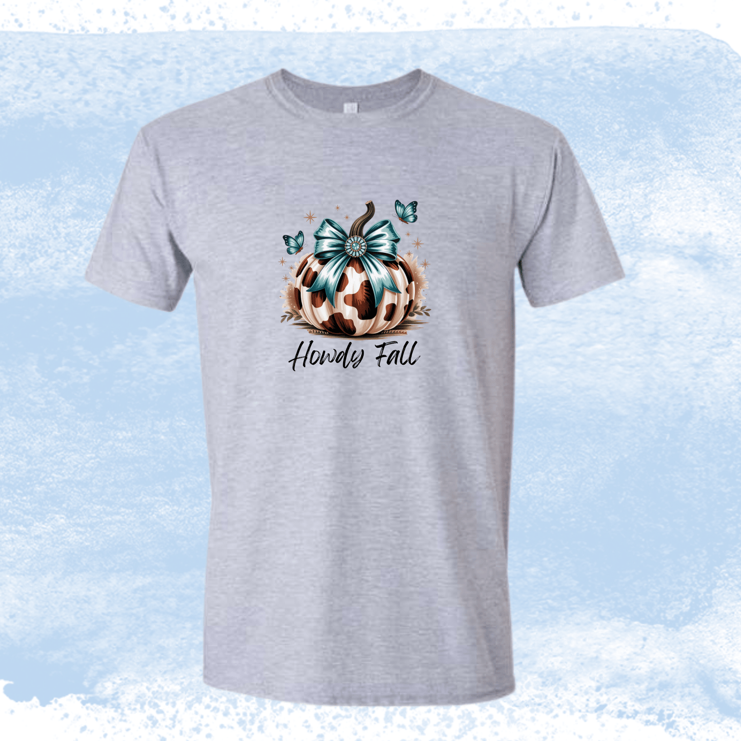 Howdy Fall Pumpkin Tee - InkDura