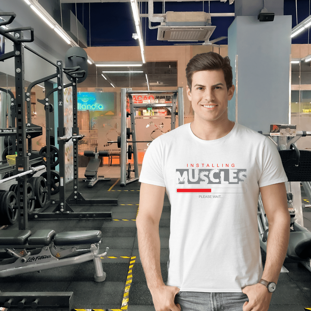 Installing Muscles Please Wait (Fitness 24) - InkDura