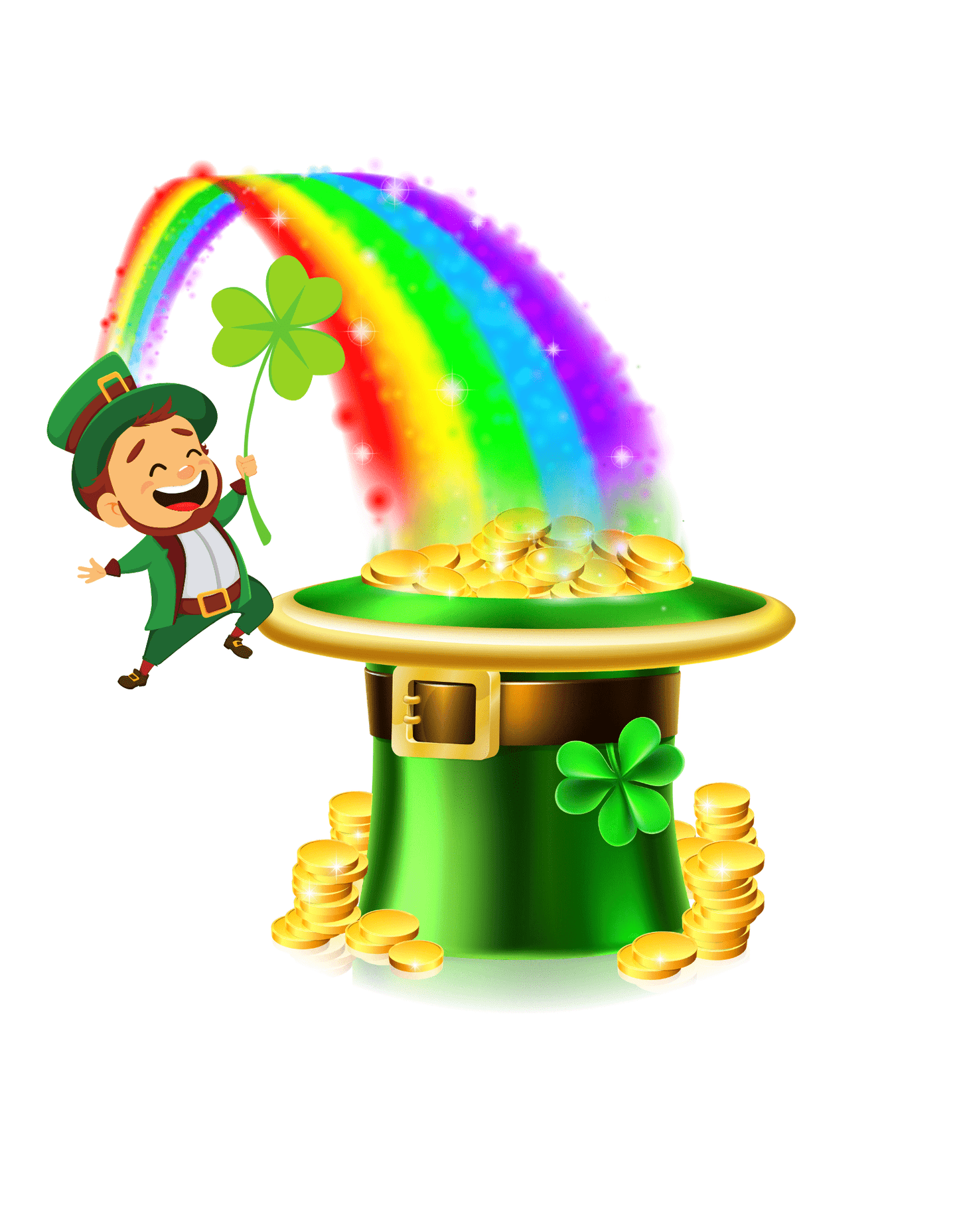 Leprechaun Rainbow Gold (St Patricks 2) - InkDura