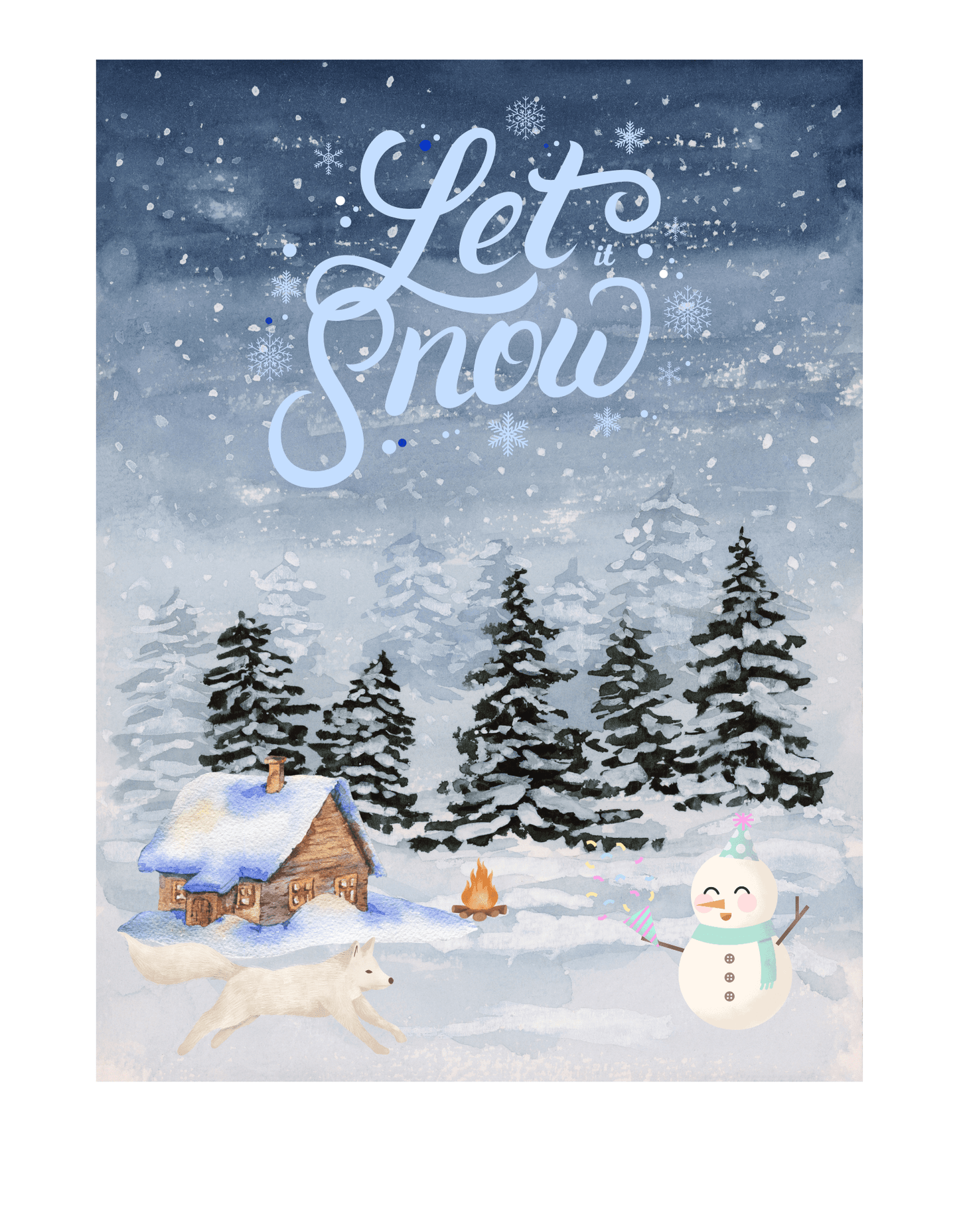 Let it Snow (Winter 1) - InkDura