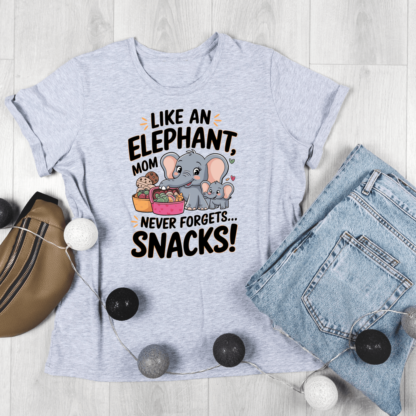 Like An Elephant, Mom Never Forgets Snacks (MD14) - InkDura