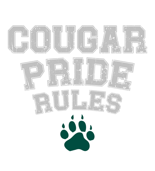 Loftis Middle School Cougar Pride Shirt for Everyday Wear - InkDura