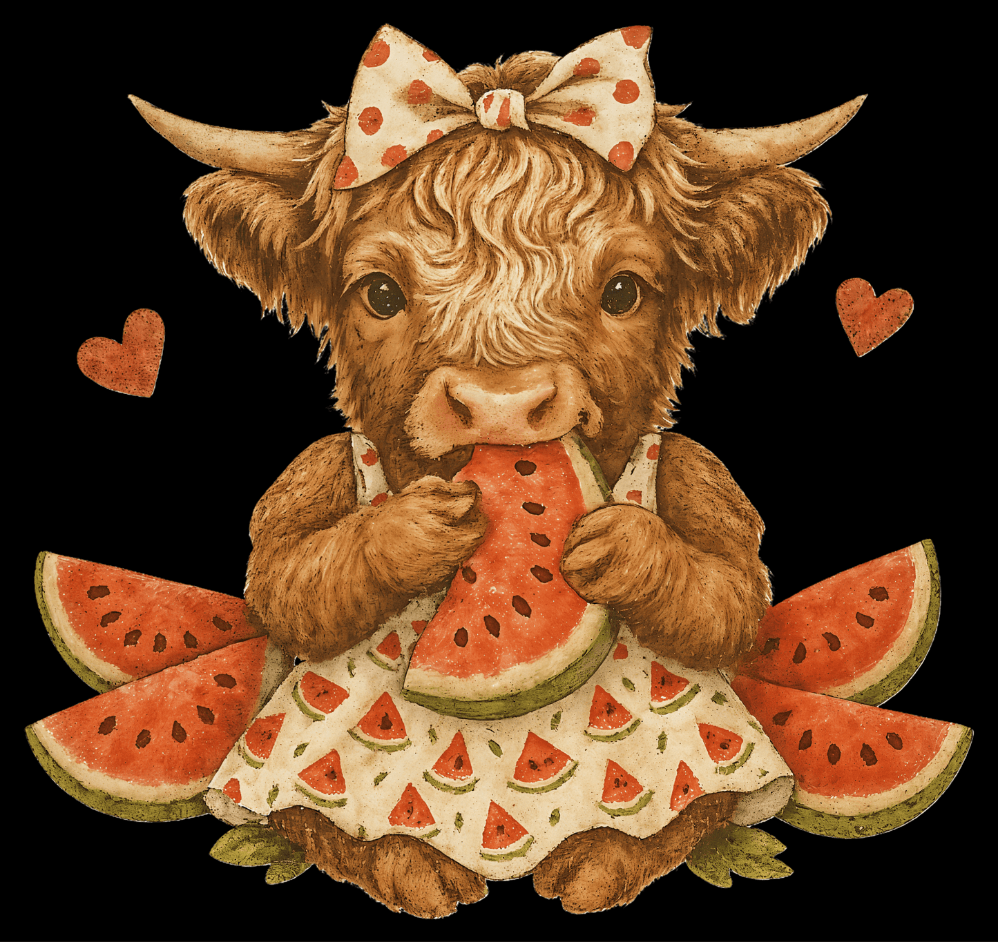 Moo & Melon Summer Vibes - InkDura