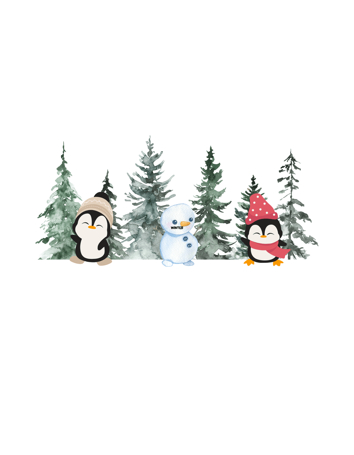 Penguin Winter (Winter 8) - InkDura