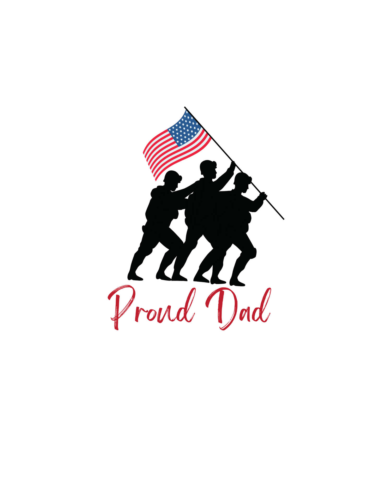 Proud Dad (Military 1) - InkDura