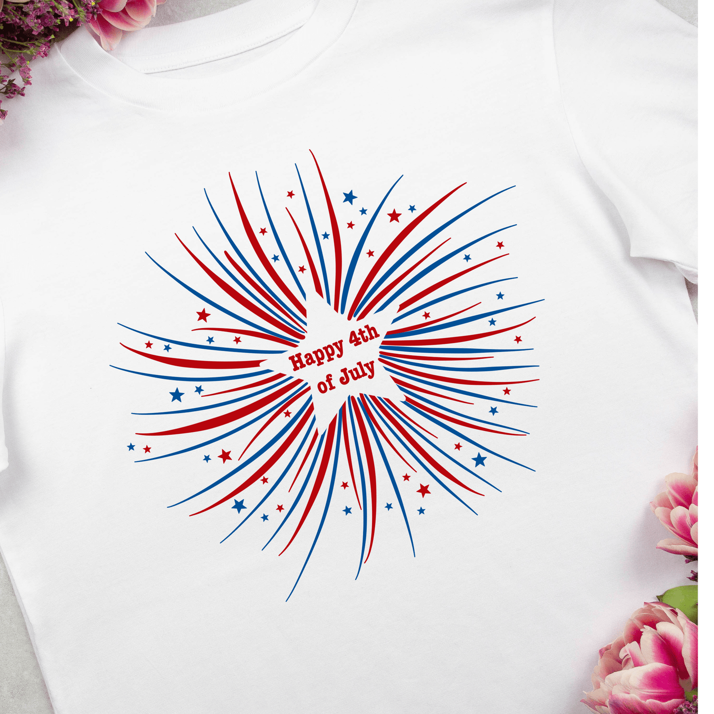 Red, White & Boom Shirt - InkDura