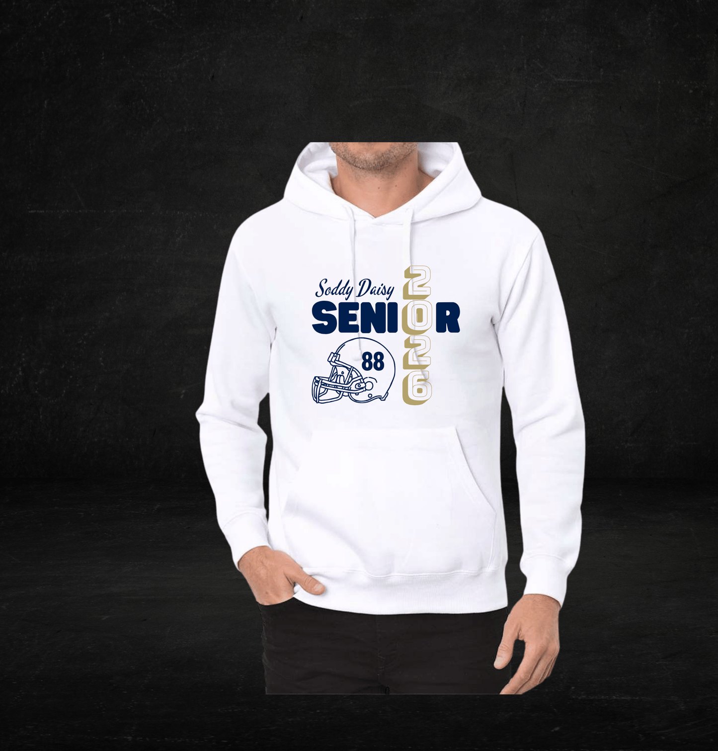 Soddy Daisy 2026 Senior Football Tee - InkDura