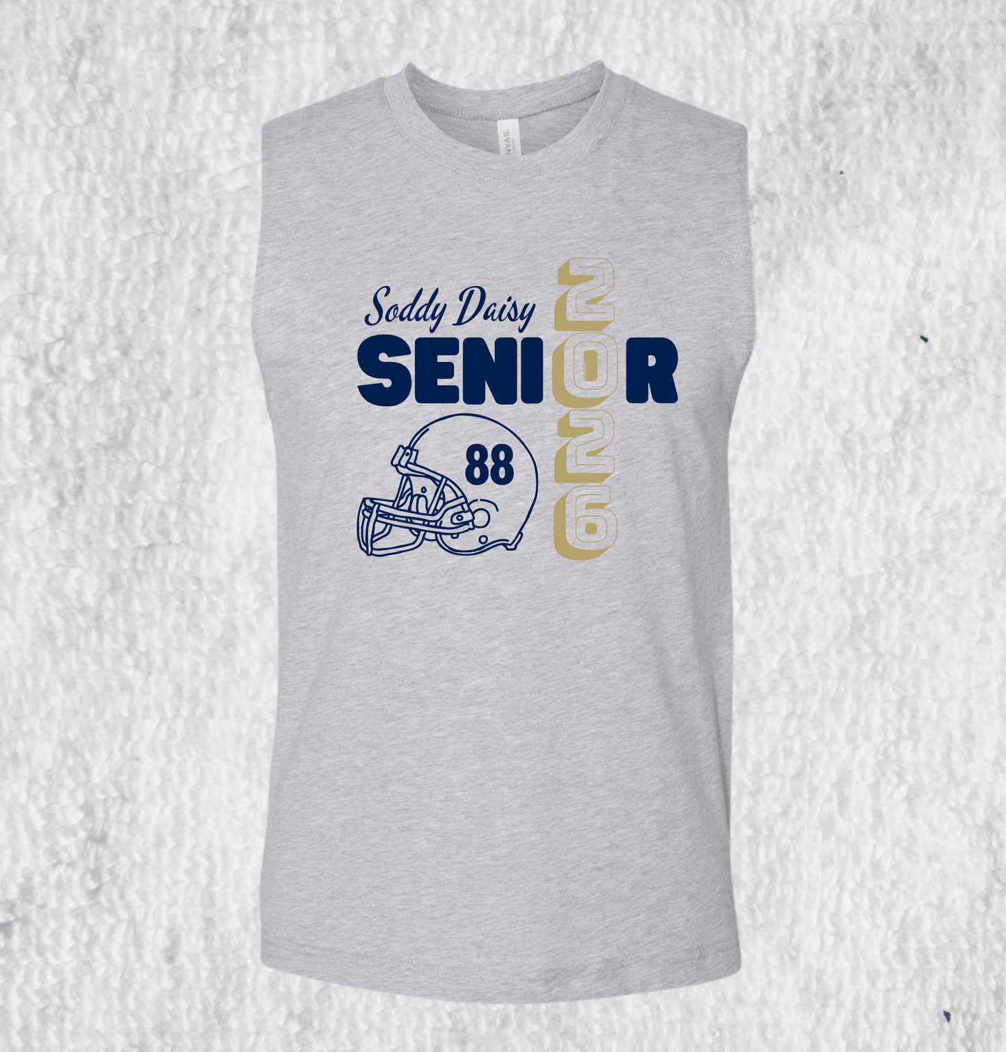 Soddy Daisy 2026 Senior Football Tee - InkDura
