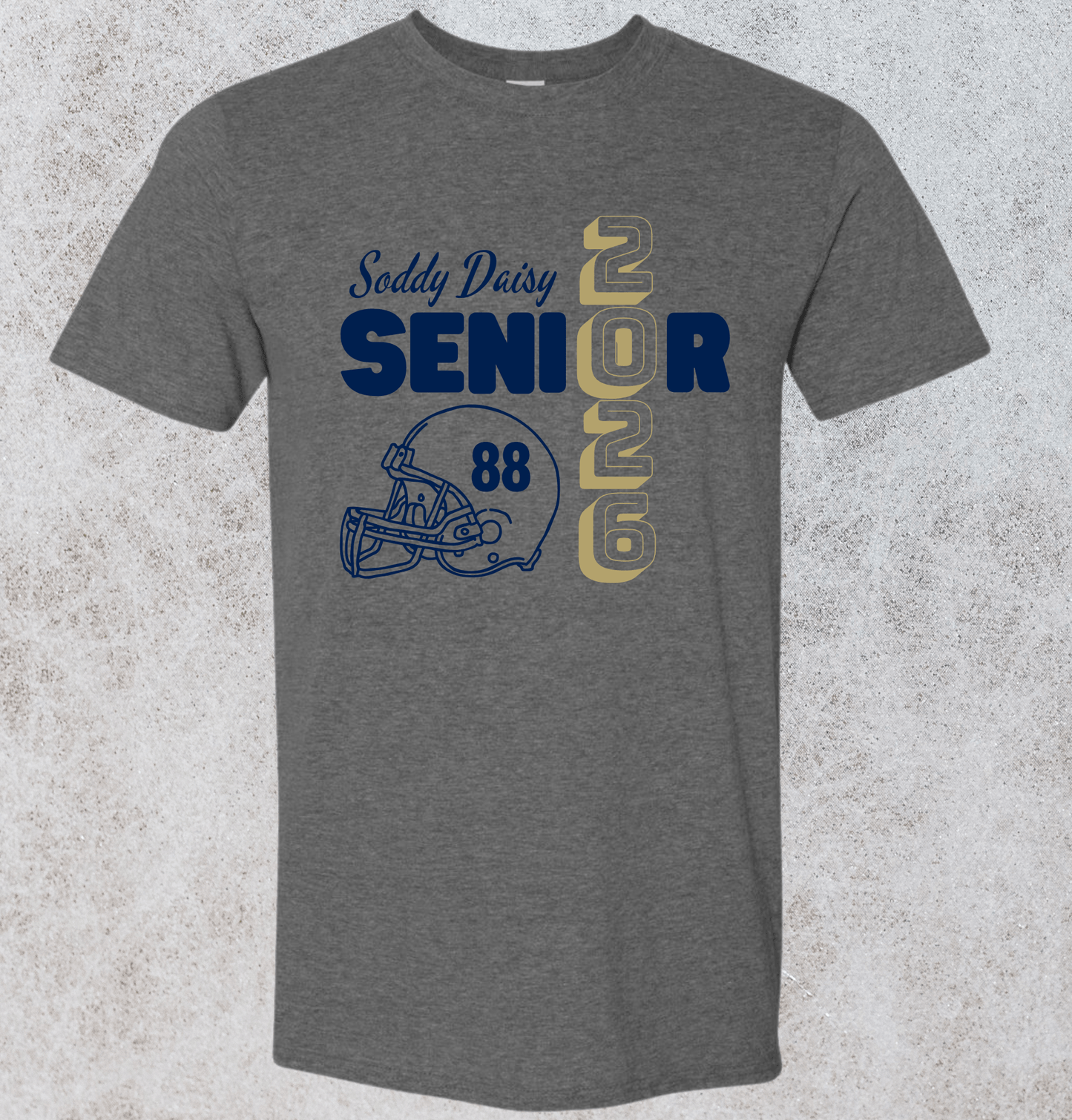 Soddy Daisy 2026 Senior Football Tee - InkDura