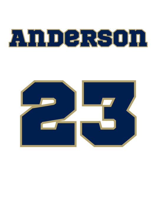 Soddy Daisy Lacrosse - Customized with Name and Number (SD Lacrosse 6) - InkDura