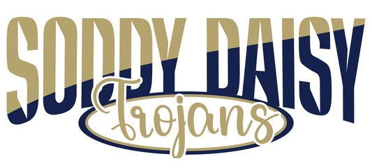 Soddy Daisy Trojan Wrestling Tee (SDW1) - InkDura
