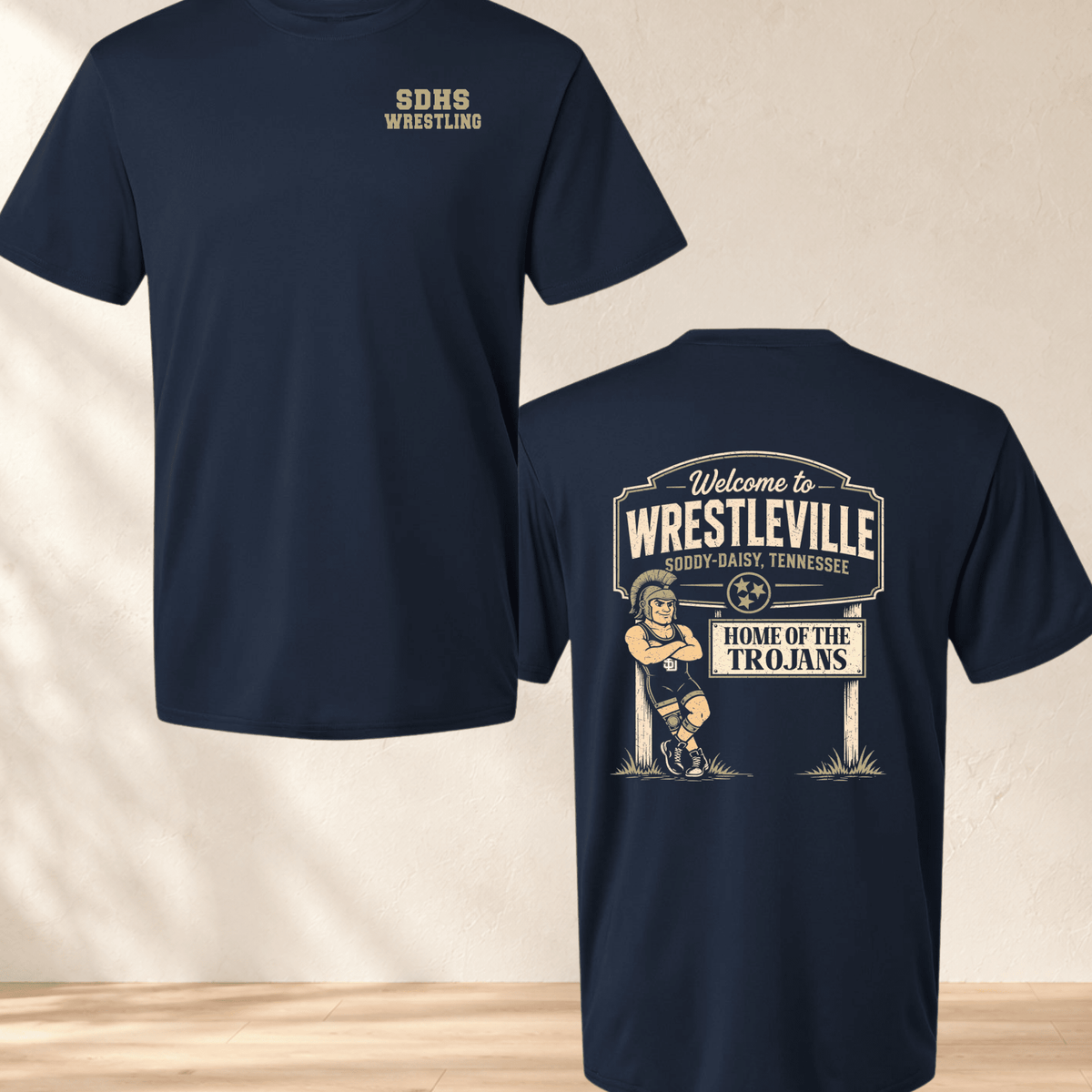 Soddy Daisy Wrestleville Fan Shirt - InkDura