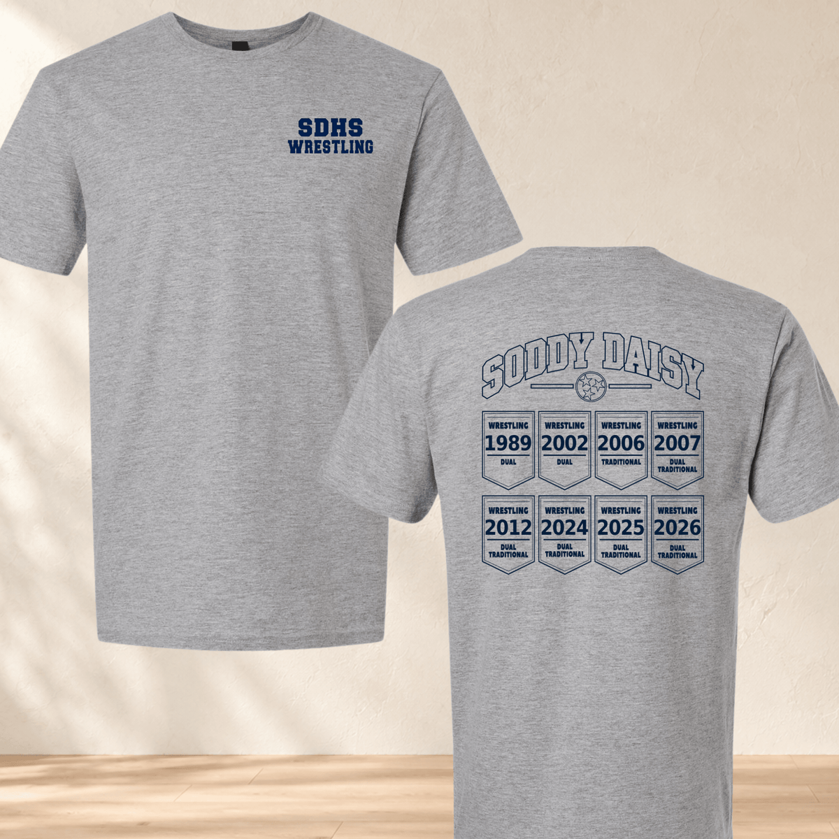 Soddy Daisy Wrestling Championship Shirts - InkDura