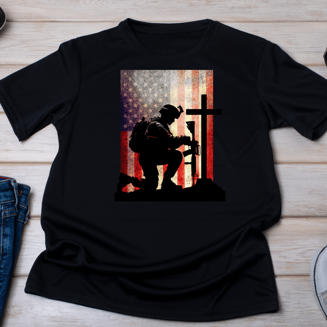 Soldier and Flag Memorial (Memorial Day 4) - InkDura