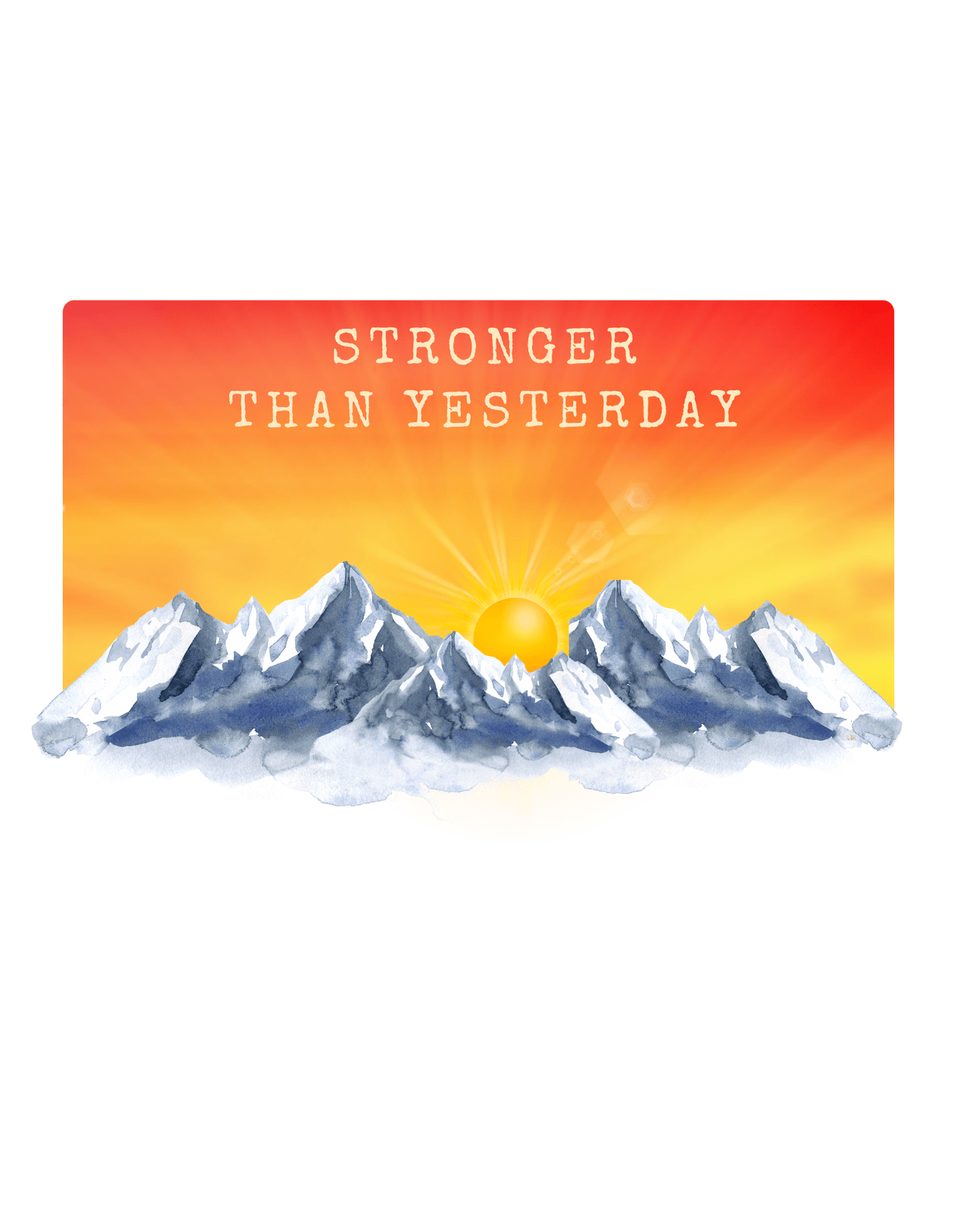 Stronger Than Yesterday (Fitness 3) - InkDura