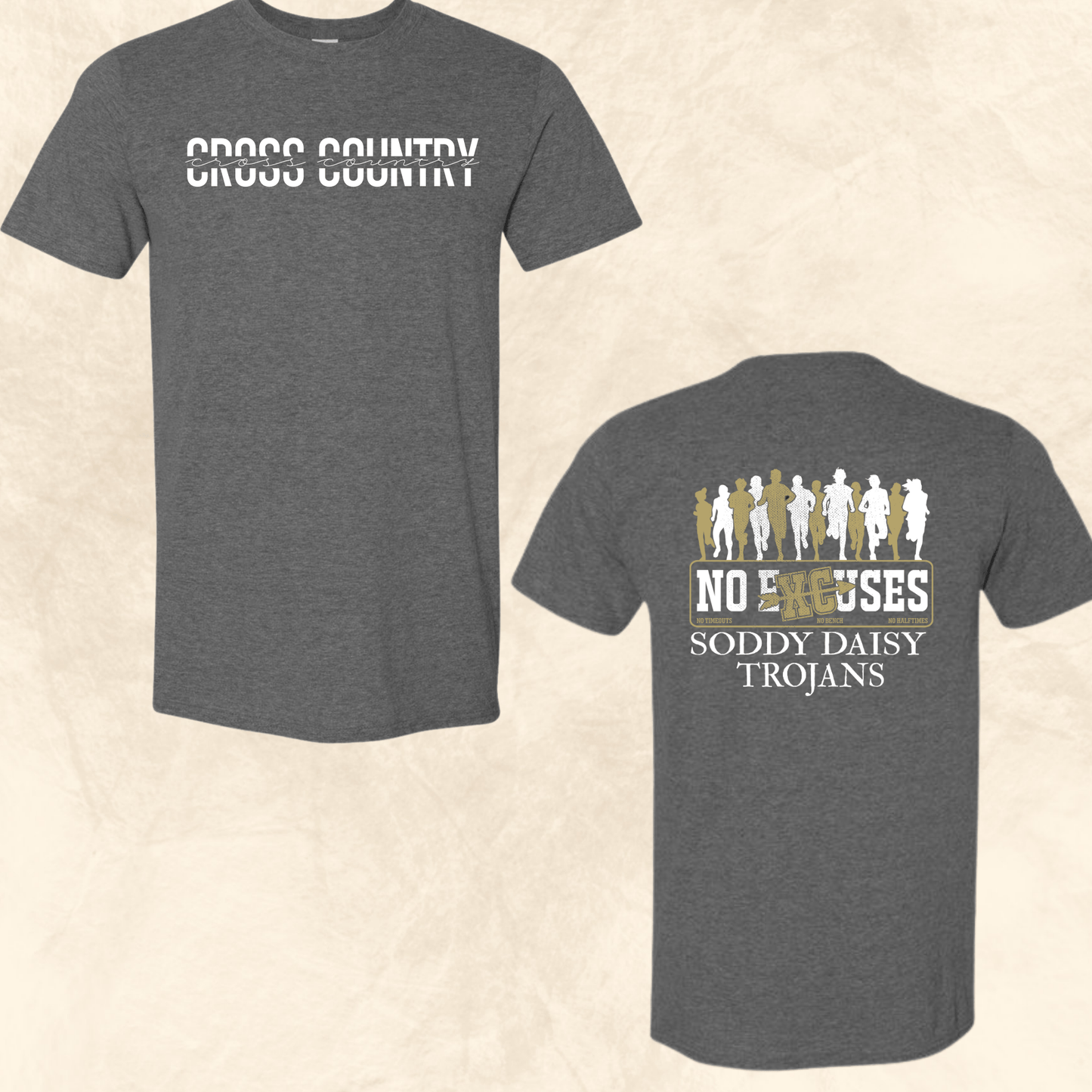 Trojans Cross Country Shirt - InkDura