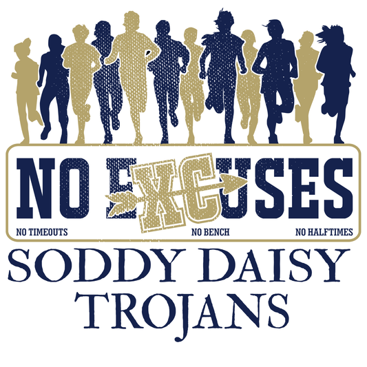 Trojans Cross Country Shirt - InkDura