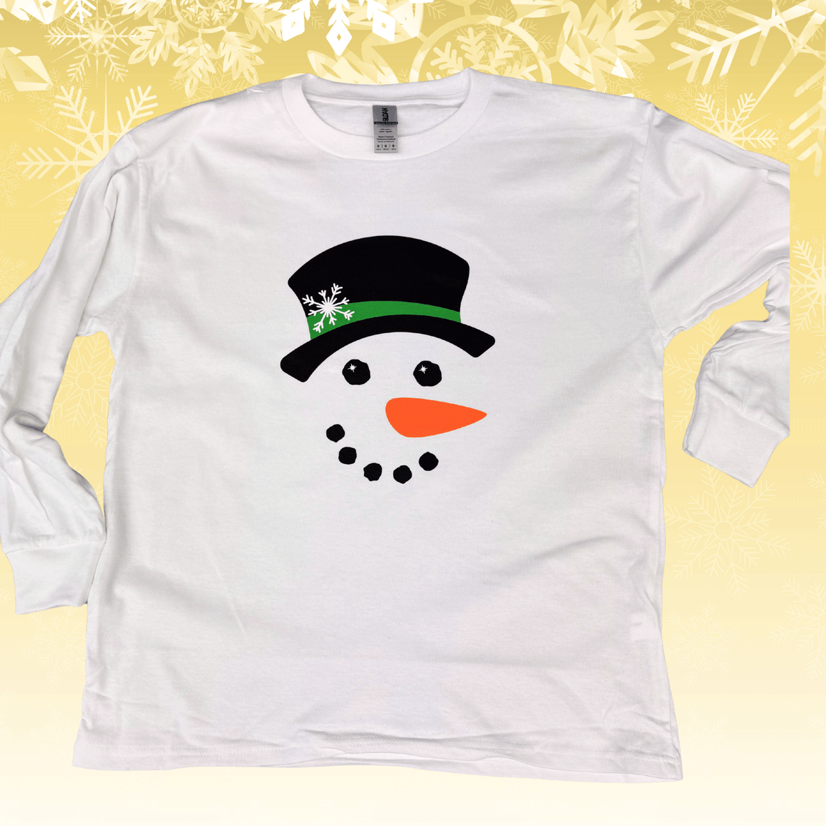 Winter Frost Snowman Tee Boy - InkDura