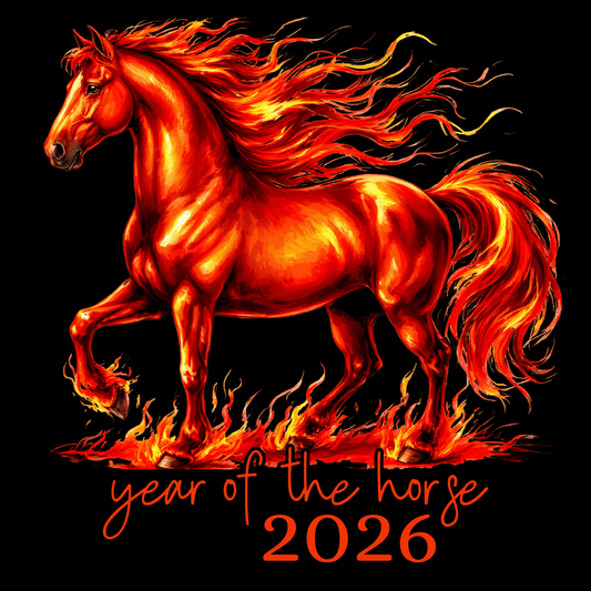 2026 Fire Horse Graphic Transfer - InkDura