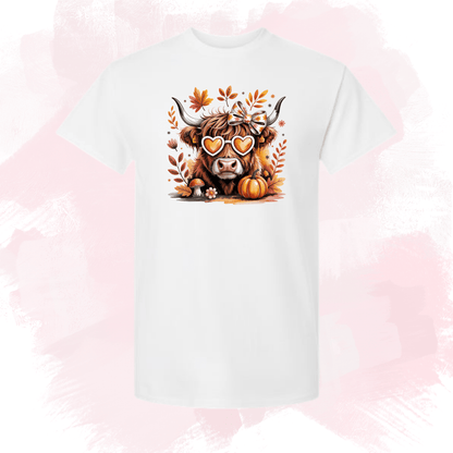 Autumn Heifer Heart Shades Tee - InkDura