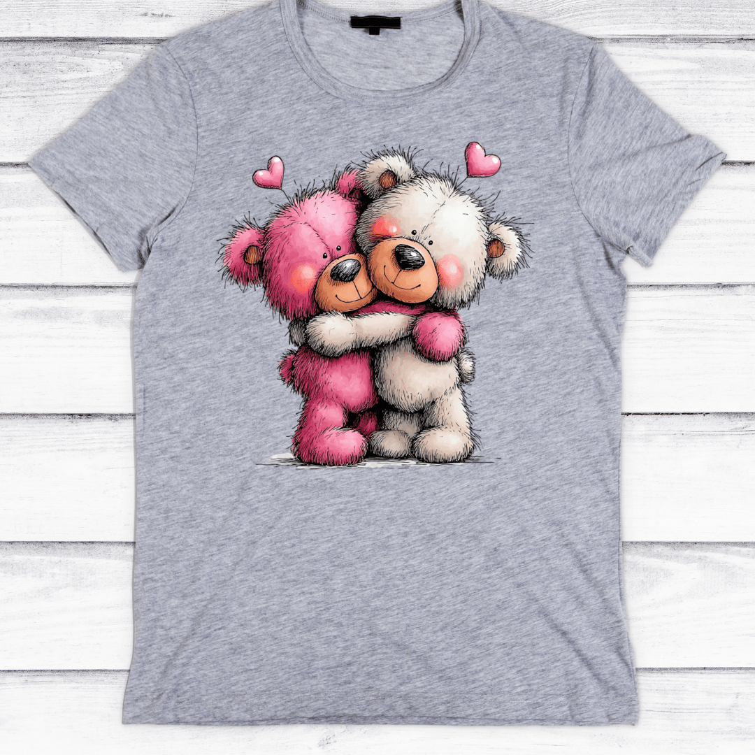 Bear Valentine Shirt – Lots of Love Bear Tee - InkDura