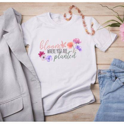Bloom Where You are Planted (Inspirational 1) - InkDura