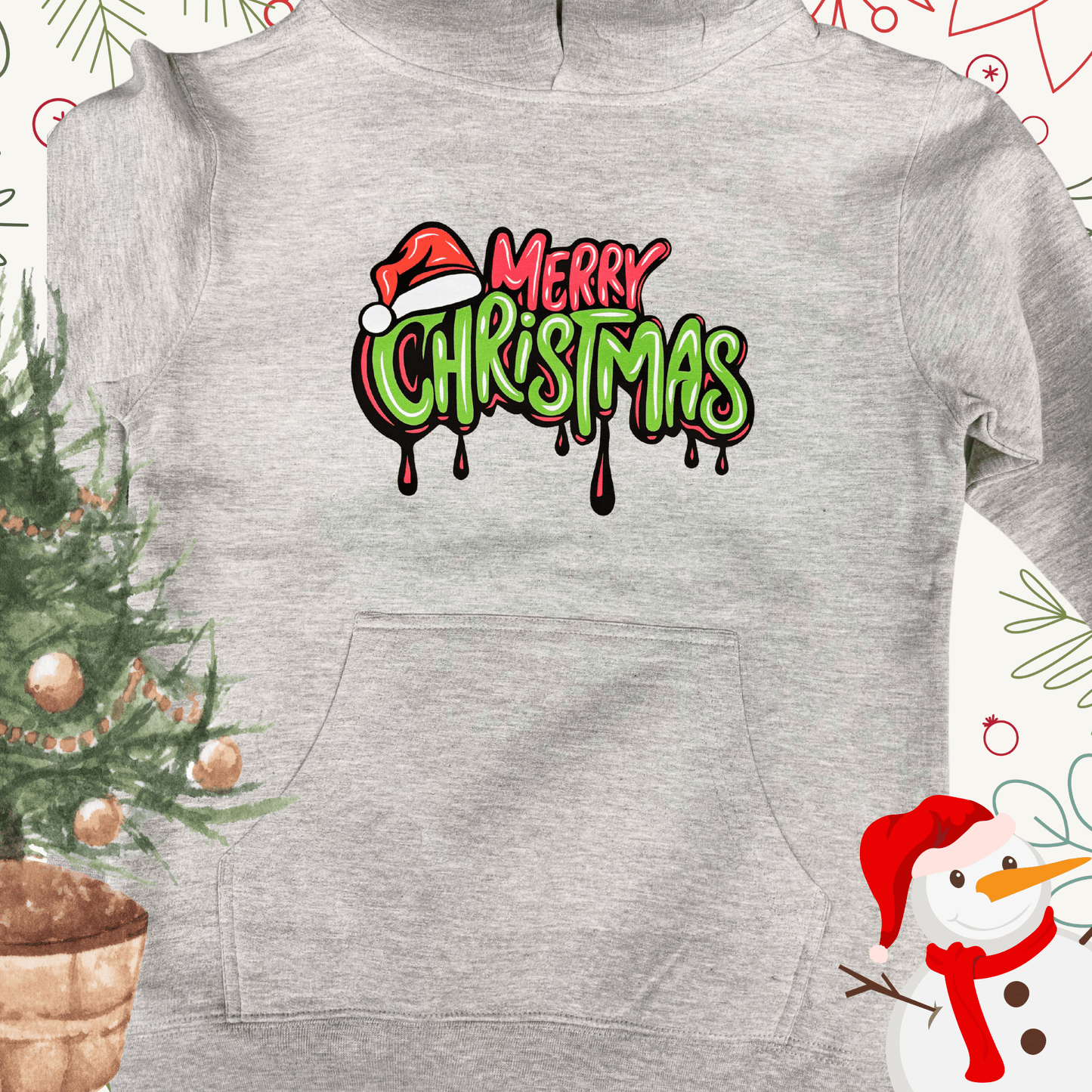 Christmas Holiday Graphic Tee for Festive Winter Outfits - InkDura