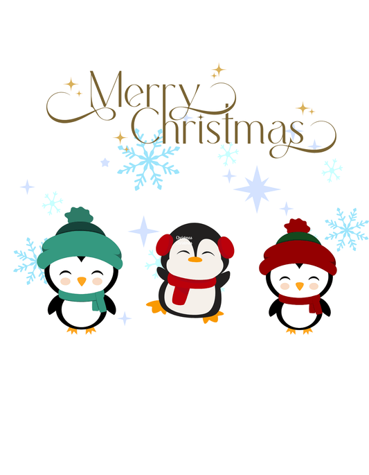 Christmas Penguins (Christmas 3) - InkDura