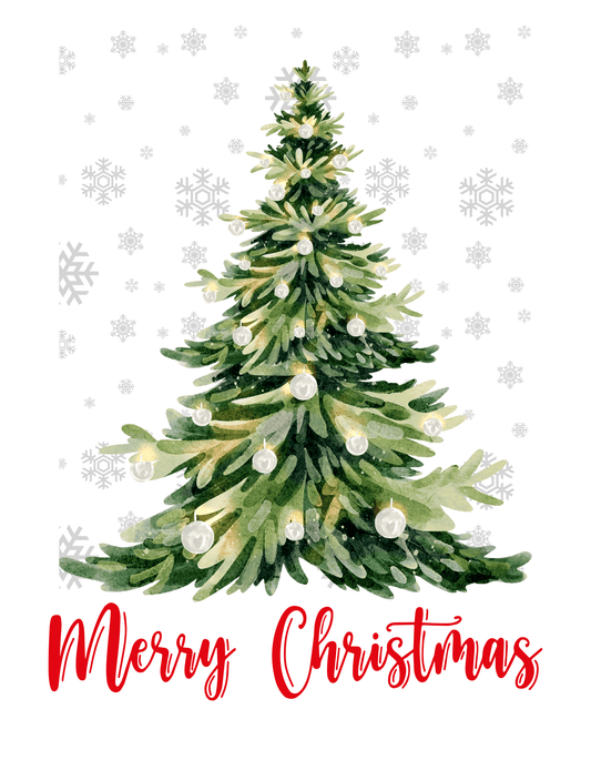 Christmas Tree Snow (Christmas 4) - InkDura
