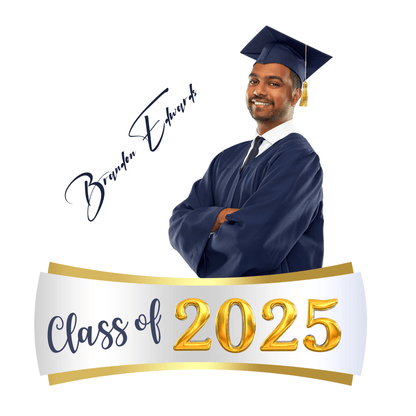 Class of [Year]: The Future Starts Now Customizable (Grad 1) - InkDura