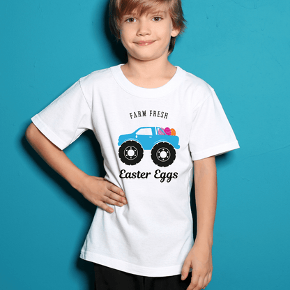 Country Haulin’ Easter Eggs Tee (Easter17) - InkDura