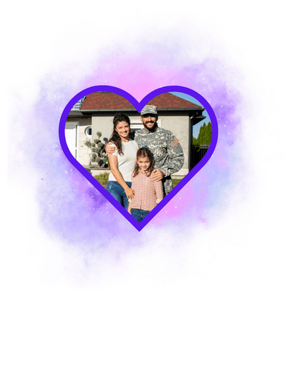 Custom Heart Photo Puprle/Pink (Purple Up 5) - InkDura