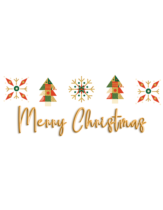 Decorative Merry Christmas (Christmas 5) - InkDura