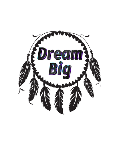 Dream Big Dreamcatcher (Inspirational 9) - InkDura