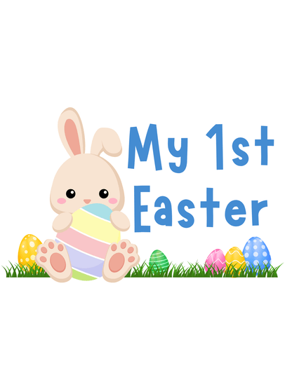 Egg - stra Cute First Easter (Easter 21) - InkDura