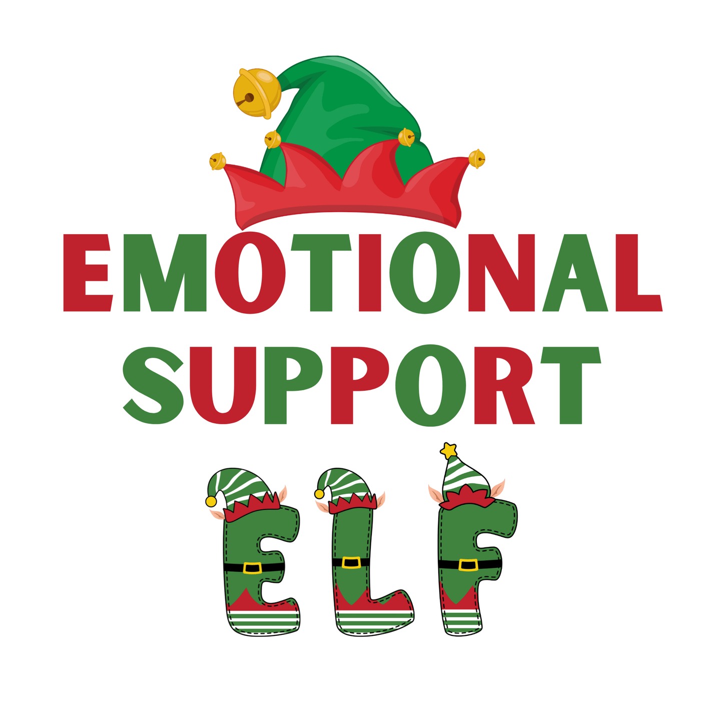 Emotional Support ELF DTF Transfer - InkDura