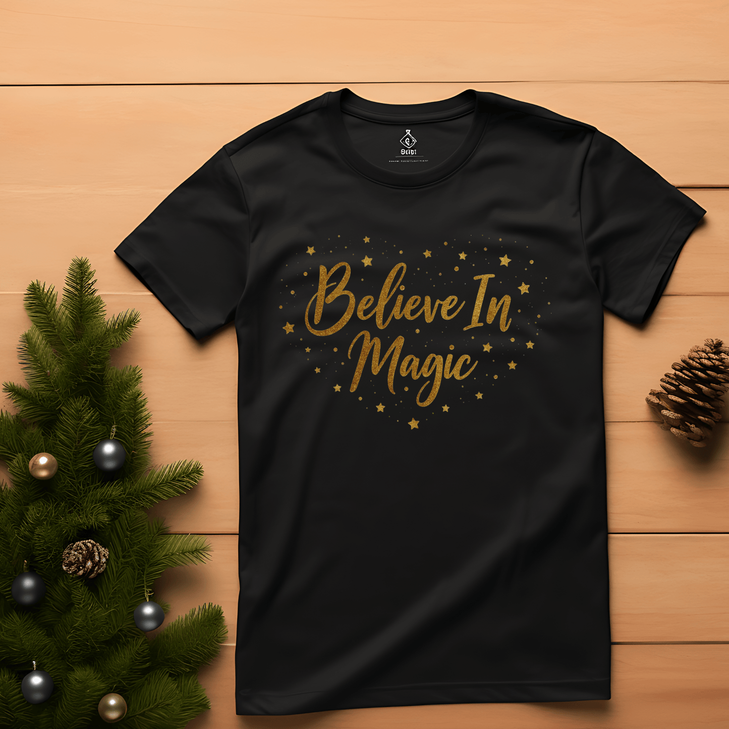 Festive Believe in Magic Tee - InkDura