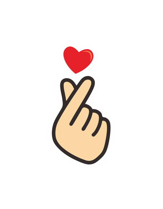 Finger Hearts (Valentines 16) - InkDura
