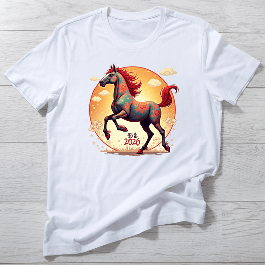 Fire Horse New Year Tee - InkDura
